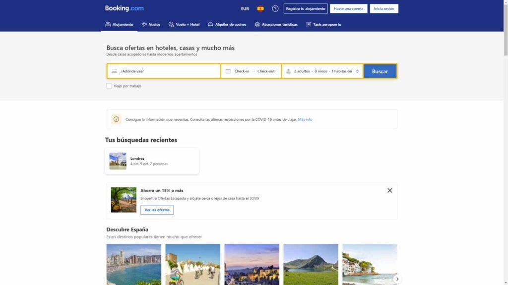 Booking