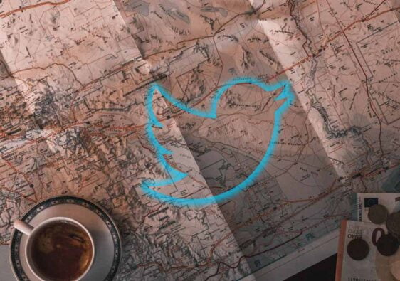 Twitter map